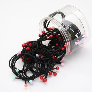 Bead Hair Tie Bulk Pack