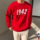 1942 Printed Loose-fit Sweatshirt
