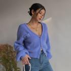 Loose-fit Button-down Sweater