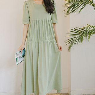 Tiered Long Lounge Dress