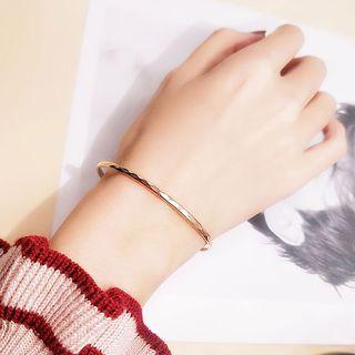 Stainless Steel Bangle As Shown In Figure - One Size