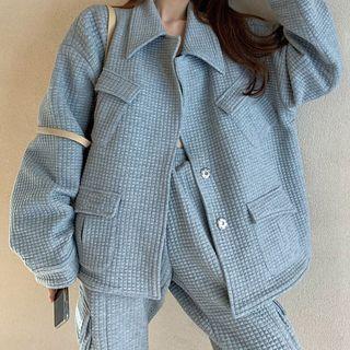 Button Jacket / Sweatpants