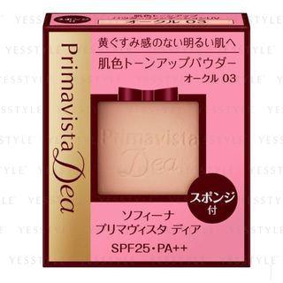 Sofina - Primavista Dea Skin Tone Up Powder Foundation Uv Spf 25 Pa++ (refill) (#03 Ocher) 9g