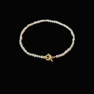Freshwater Pearl Necklace 1 Pc - Necklace - Gold - One Size