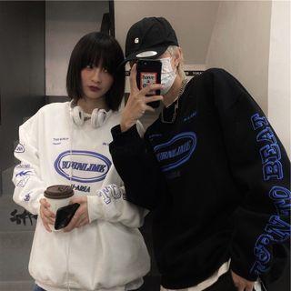 Couple Matching Logo Sweatshirt