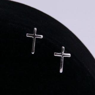 Mini Cross Earring