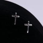 Mini Cross Earring