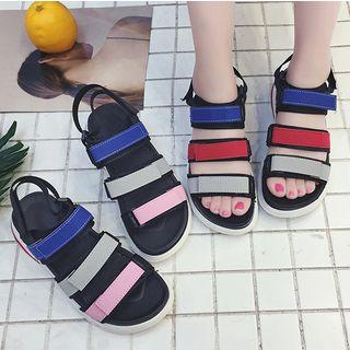 Colored Strap Sandals