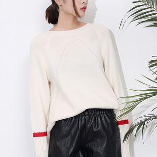 Slit Back Sweater