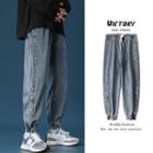 Side-button Jogger Jeans / Set