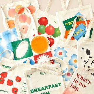 Ardium Series Printed Canvas Shopper Bag