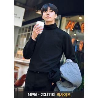 Plain Tuttle-neck Pullover In 8 Colors