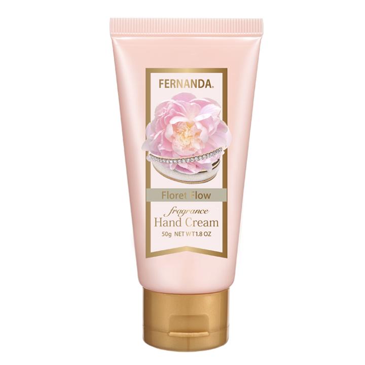Fernanda - Fragrance Hand Cream Floret Flow (green, Jasmine) 50g