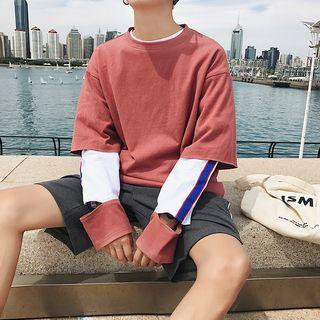 Inset Sleeve Pullover