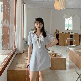 Sailor Collar Bow Dress