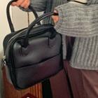 Square Bowler Bag With Strap