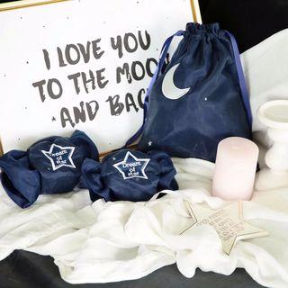 Star Applique Zip Pouch