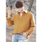 Colored Loose-fit Shirt