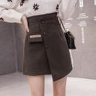 Asymmetrical Mini Skirt