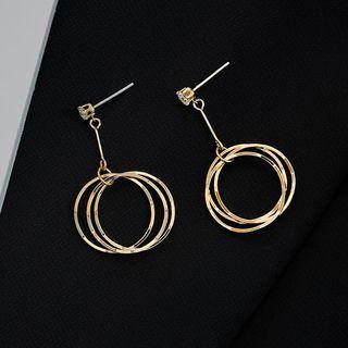Multi-hoop Dangle Earring