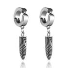 Alloy Bullet Dangle Earring