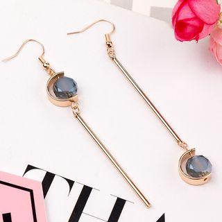 Non-matching Bead & Bar Dangle Earring