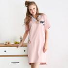 Short-sleeve Loungewear T-shirt Dress