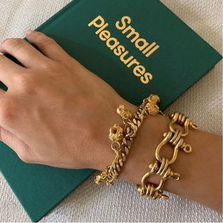 Set Of 2: Chain Bracelet