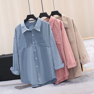 Panel Plain Shirt