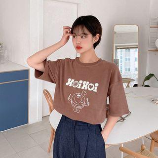 Hoihoi Printed Short-sleeve T-shirt