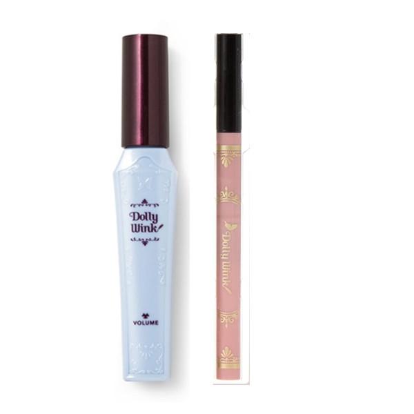 Koji - Dolly Wink Liquld Eyelier + Mascara (black) (limited Edition) 1 Set