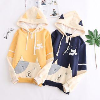 Cat Panel Hoodie