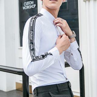 Letter Trim Shirt
