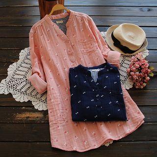 Cherry Print Midi Dress