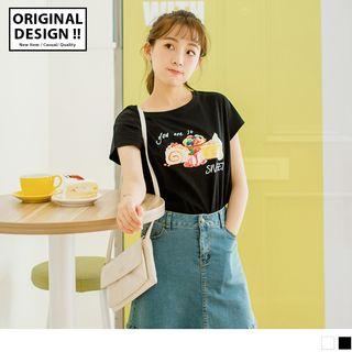 Sweet Deserts And Cakes Tee