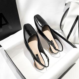 Square Neck Mules