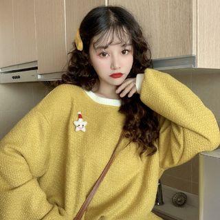 Christmas Brooch Sweater
