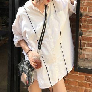 String Accent Long Shirt