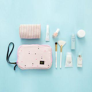 Patterned Zip Wristlet