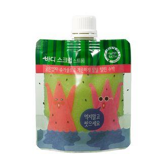 Happy Bath - Happy Bath X Watermelon Bar Body Scrub 200g 200g