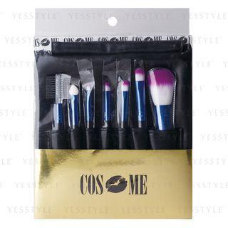 Pure - Cosme Brush Set (black) 7 Pcs