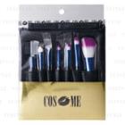 Pure - Cosme Brush Set (black) 7 Pcs