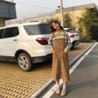Corduroy Capri Dungaree