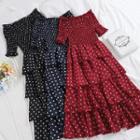 Dotted Empire Dress