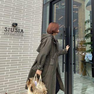 Faux-fur Lined Hooded Parka