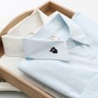 Long-sleeve Embroidered Shirt / Tie / Set