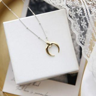 Crescent Necklace As Shown In Figure - One Size