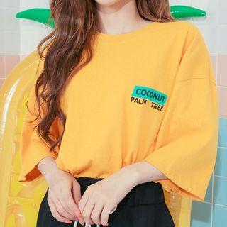 Coconut Printed Long T-shirt