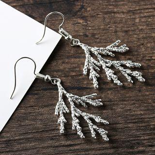 S925 Silver / Metal Branch Drop Earring