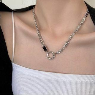 Rhinestone Stainless Steel Choker